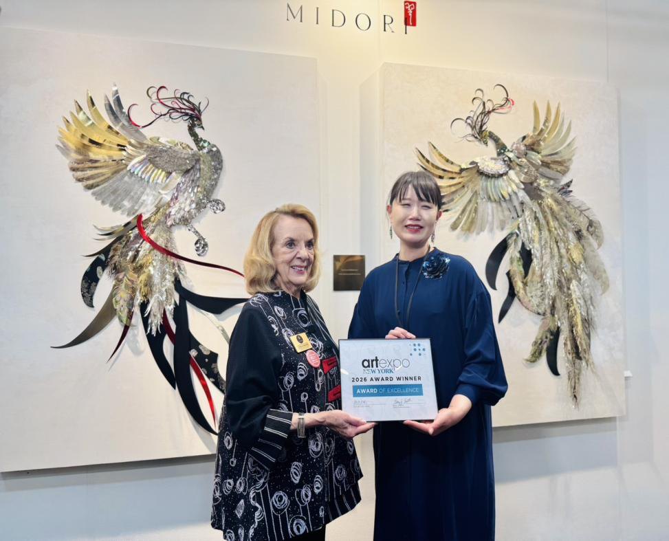 MIDORI Industrial Art(2026年4月 Art Expo NY Award of Excellence 受賞)